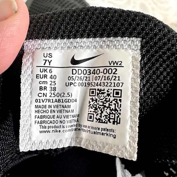 Nike Kyrie Flytrap 5 GS Black Cool Gray Shoes Size 7Y #DD0340-002 - Picture 10 of 12